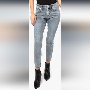 Women's DEAR JOHN Gisele Skinny  Raw Hem Crop Jeans Sz. 27 EUC!